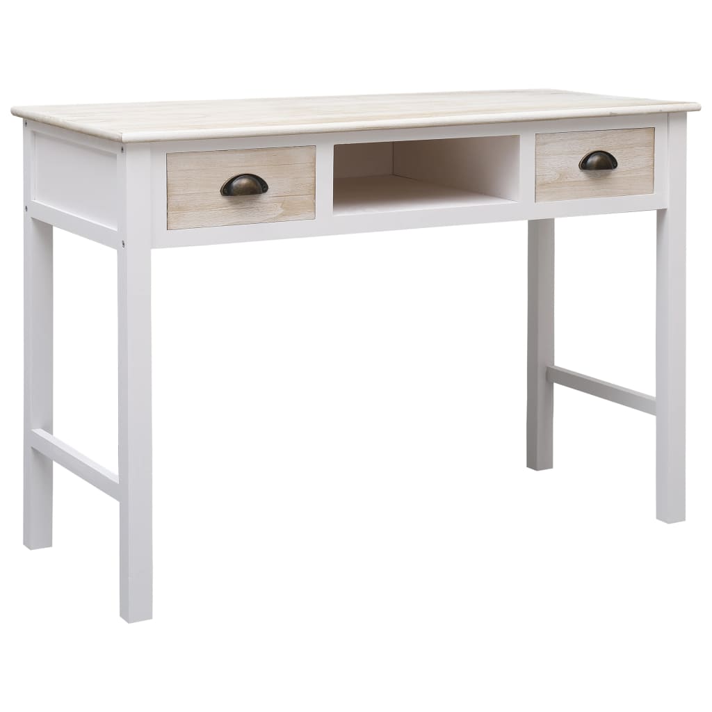 vidaXL Mesa consola 110x45x76 cm madeira