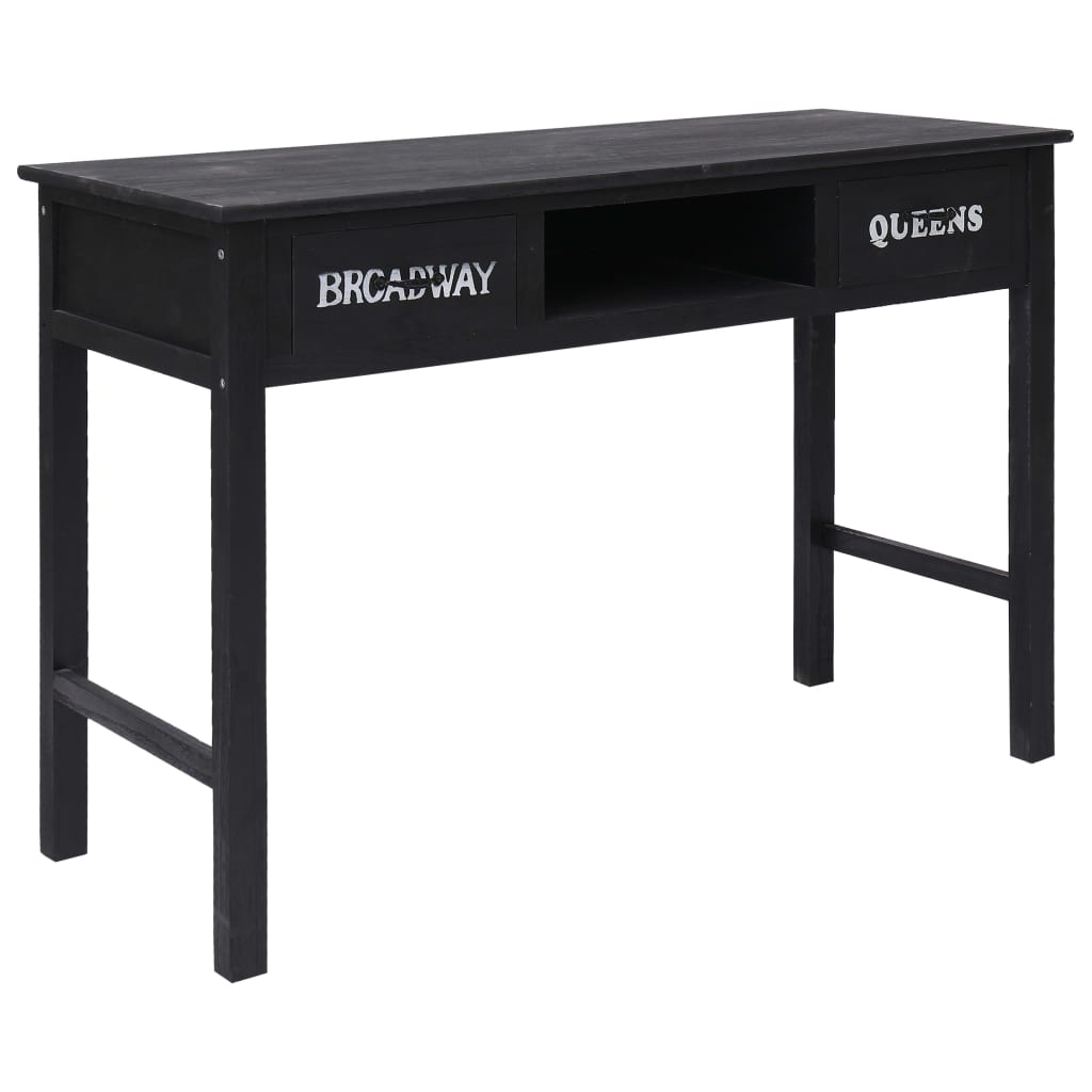 vidaXL Mesa consola 110x45x76 cm madeira