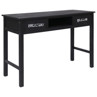 vidaXL Mesa consola 110x45x76 cm madeira