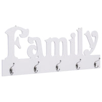vidaXL Cabide de parede HOME 50x23 cm