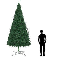 vidaXL Árvore de Natal artificial 300 cm verde