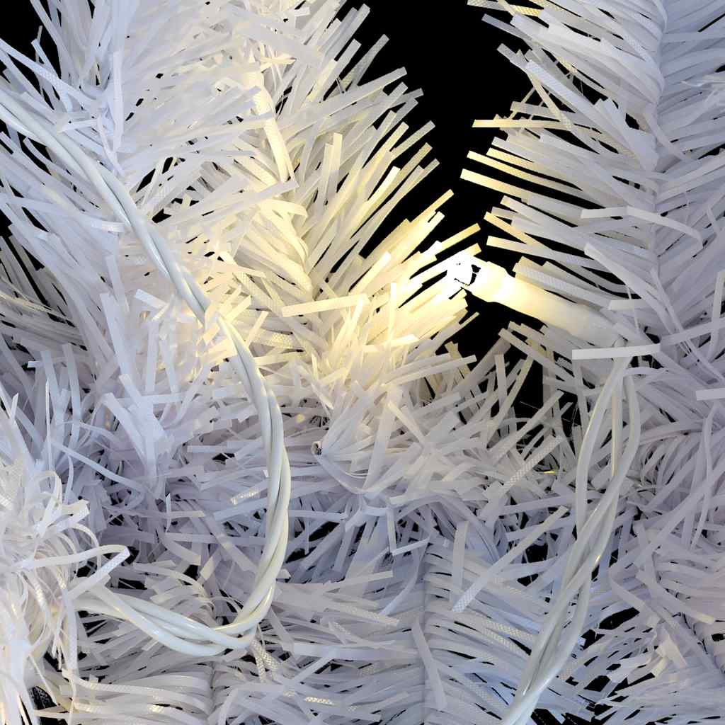 vidaXL Grinalda de Natal com luzes LED 5 m branco