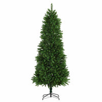 vidaXL Árvore de Natal artificial agulhas realistas 150 cm verde