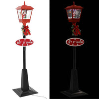 vidaXL Candeeiro de rua natalício com Pai Natal 180 cm LED