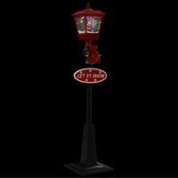 vidaXL Candeeiro de rua natalício com Pai Natal 180 cm LED