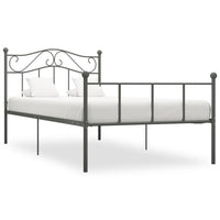 vidaXL Estrutura de cama metal 90x200 cm branco