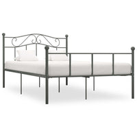 vidaXL Estrutura de cama metal 90x200 cm branco