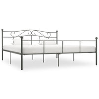 vidaXL Estrutura de cama metal 90x200 cm branco