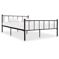 vidaXL Estrutura de cama 120x200 cm metal branco
