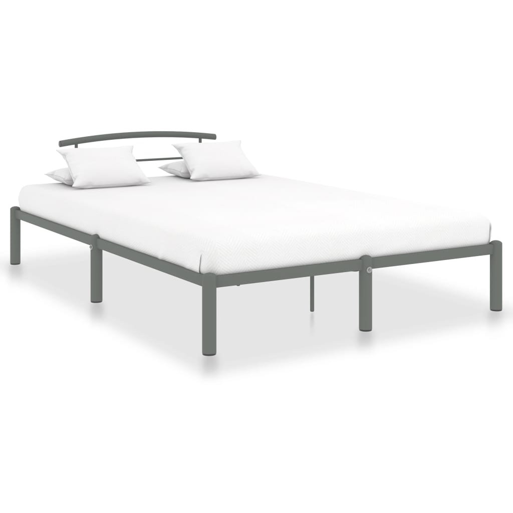 vidaXL Estrutura de cama 90x200 cm metal preto