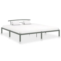 vidaXL Estrutura de cama 90x200 cm metal preto