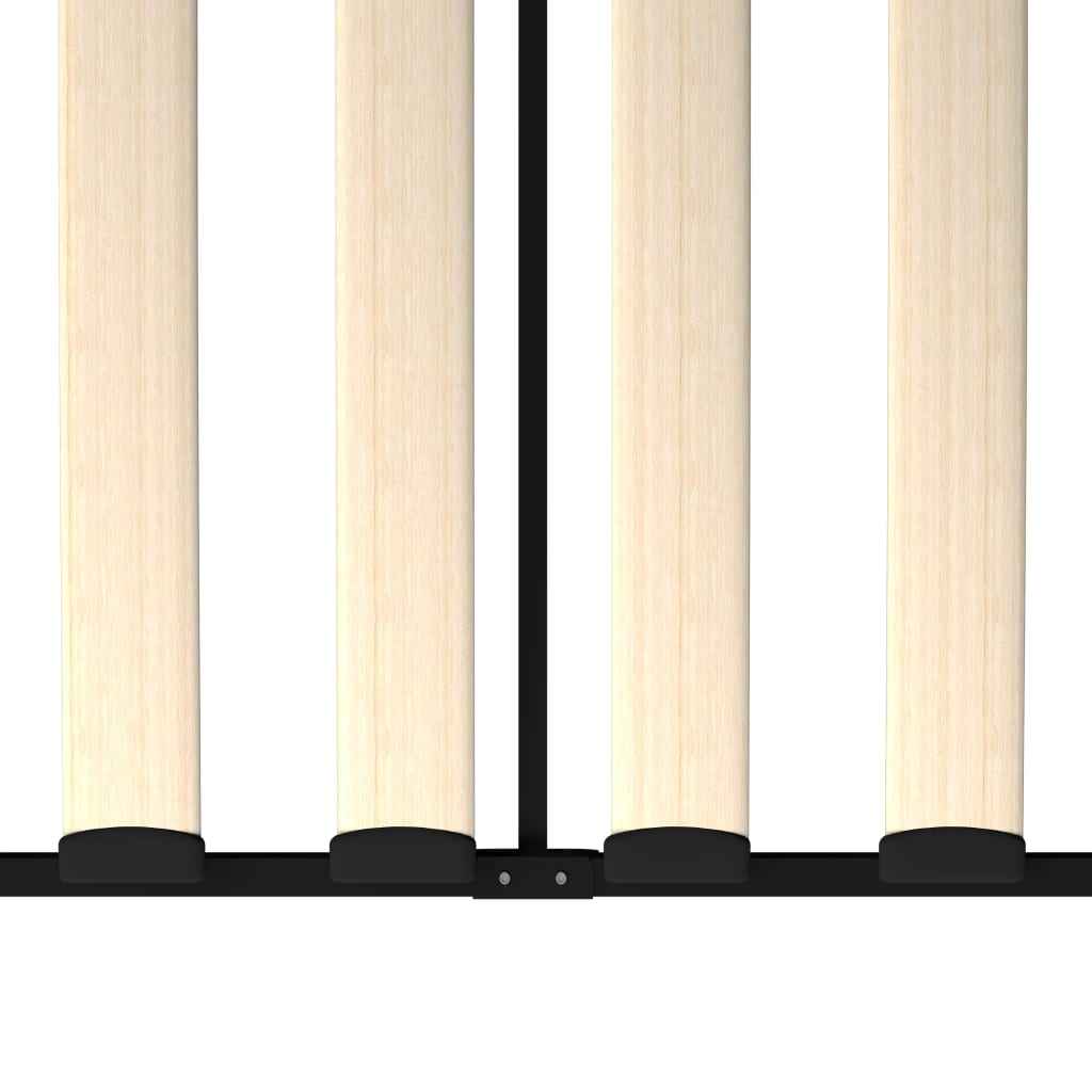 vidaXL Estrutura sofá-cama 90x200 cm metal preto