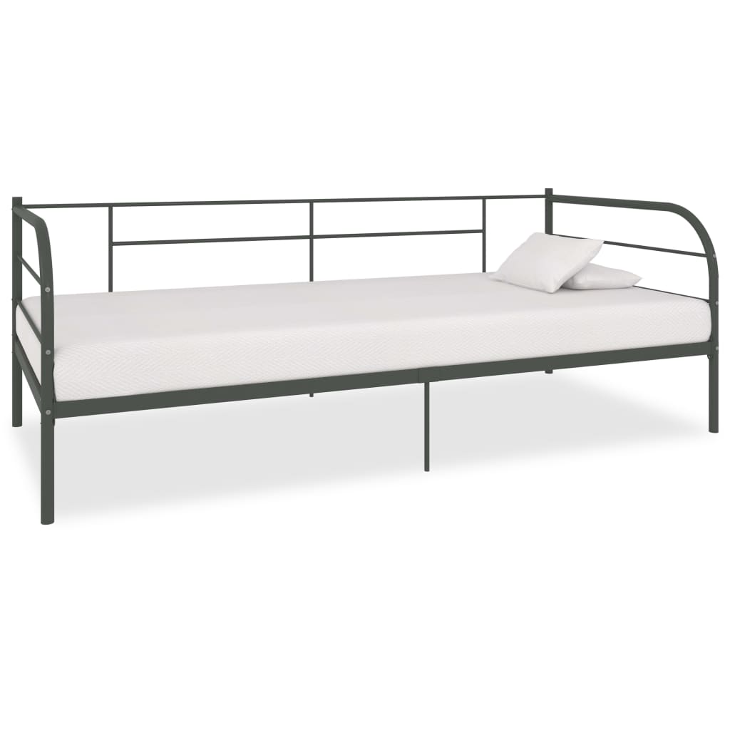 vidaXL Estrutura sofá-cama 90x200 cm metal branco