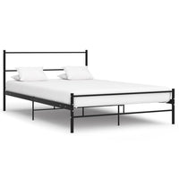 vidaXL Estrutura de cama 180x200 cm metal cinzento