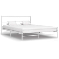 vidaXL Estrutura de cama 180x200 cm metal cinzento