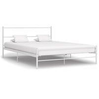vidaXL Estrutura de cama 180x200 cm metal cinzento