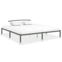 vidaXL Estrutura de cama 90x200 cm metal preto