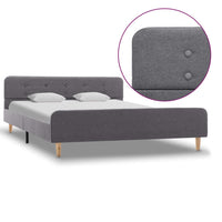 vidaXL Estrutura de cama 90x200 cm serapilheira cinzento-escuro