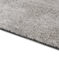 vidaXL Tapete Shaggy para Área Creme 120 x 160 cm Polietileno