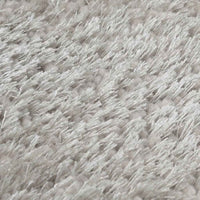 vidaXL Tapete de divisão shaggy 160x230 cm cinzento