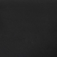 vidaXL Cama hidráulica c/ arrumação LED 90x200cm couro artifi. preto