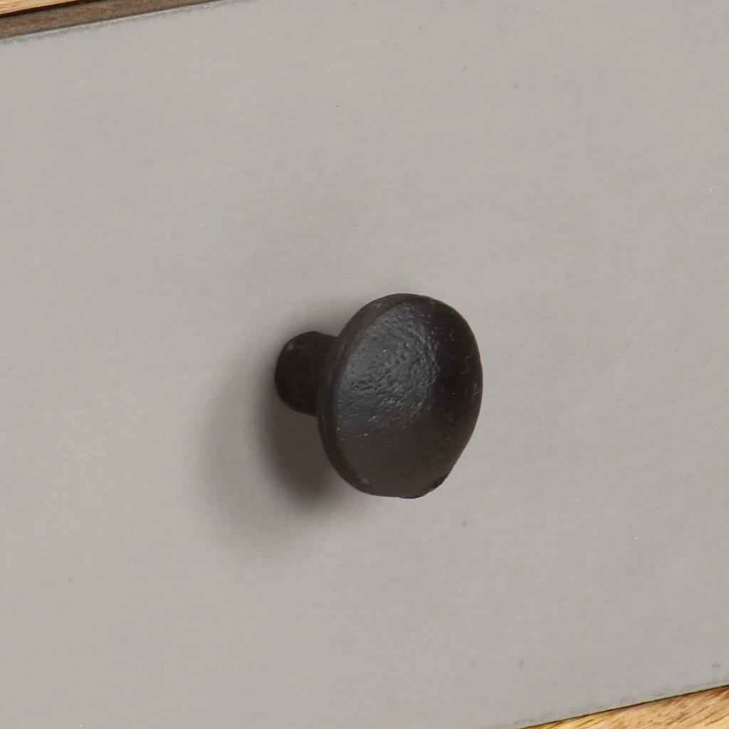 vidaXL Secretária com gavetas 130x50x80 cm madeira mangueira maciça