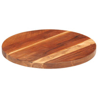 vidaXL Tampo de mesa redondo madeira de acácia maciça 15-16 mm 40 cm
