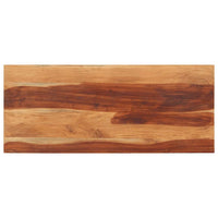 vidaXL Tampo de mesa madeira de acácia maciça 15-16 mm 60x70 cm
