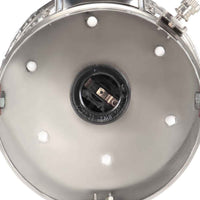 vidaXL Candeeiro de chão tripé 69 cm madeira mangueira maciça preto