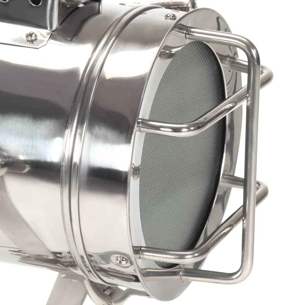 vidaXL Candeeiro de chão tripé 69 cm madeira mangueira maciça preto