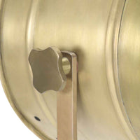 vidaXL Candeeiro de chão tripé 165 cm madeira de mangueira maciça