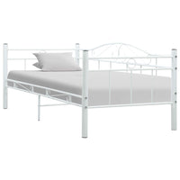 vidaXL Estrutura sofá-cama 90x200 cm metal preto