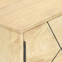 vidaXL Móvel de TV 140x30x40 cm madeira de mangueira maciça