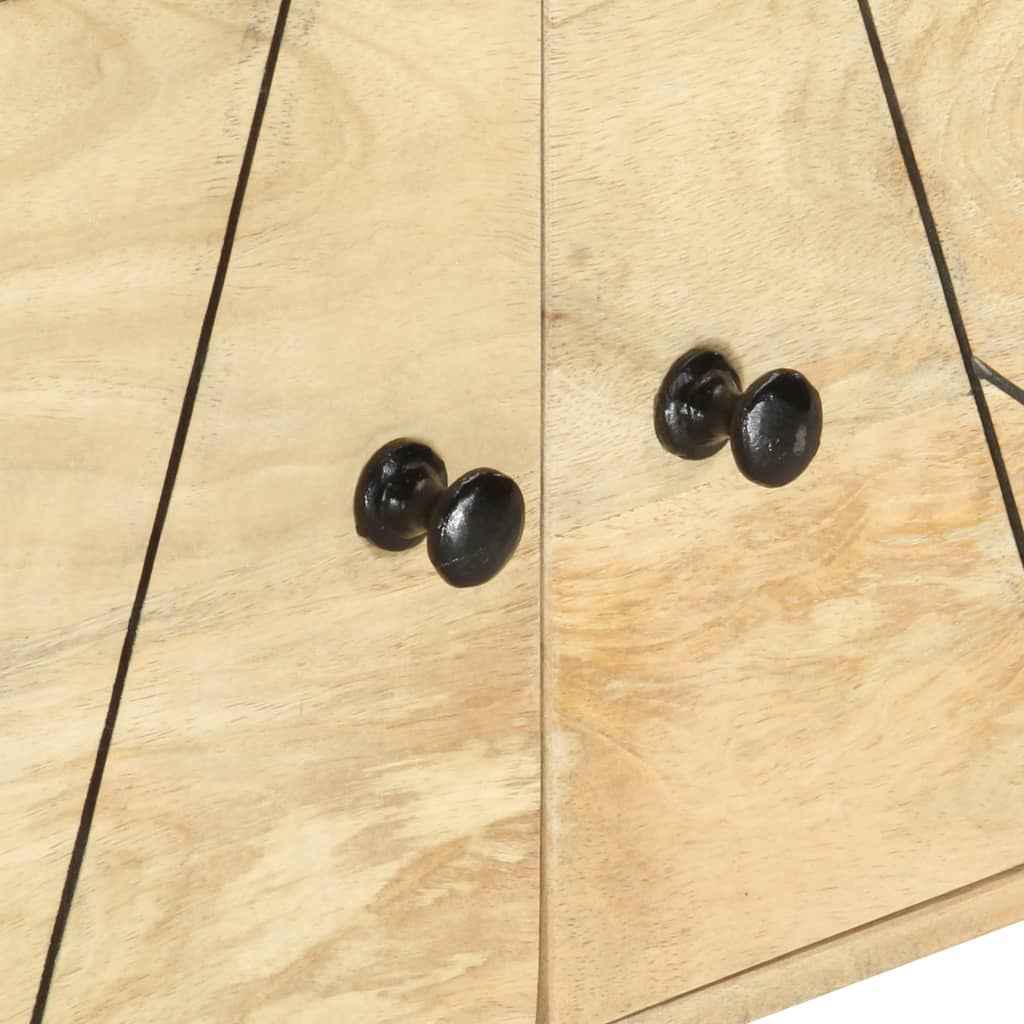 vidaXL Móvel de TV 140x30x40 cm madeira de mangueira maciça