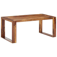 vidaXL Mesa de jantar 180x90x76 cm madeira maciça