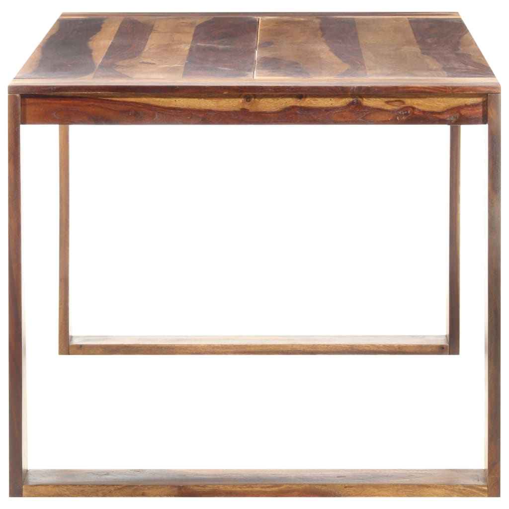 vidaXL Mesa de jantar 180x90x76 cm madeira maciça