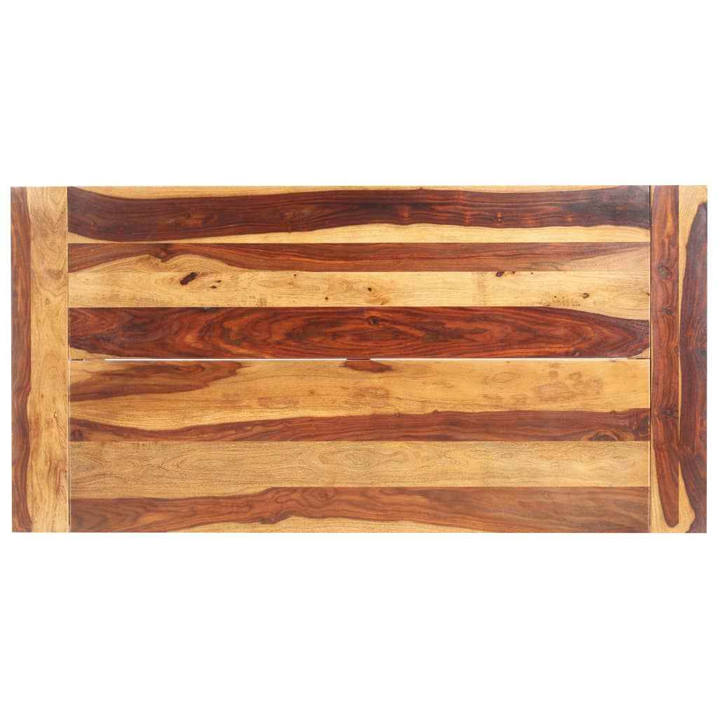 vidaXL Mesa de jantar 180x90x76 cm madeira maciça