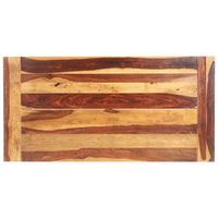 vidaXL Mesa de jantar 180x90x76 cm madeira maciça