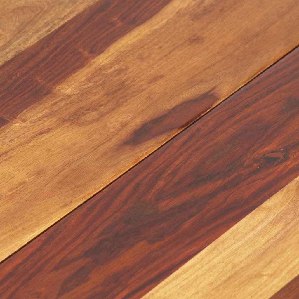 vidaXL Mesa de jantar 180x90x76 cm madeira maciça