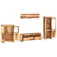 vidaXL Conjunto de unidade de TV Castanho 120 x 30 x 39 cm madeira