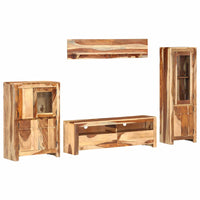 vidaXL Conjunto de unidade de TV Castanho 120 x 30 x 39 cm madeira