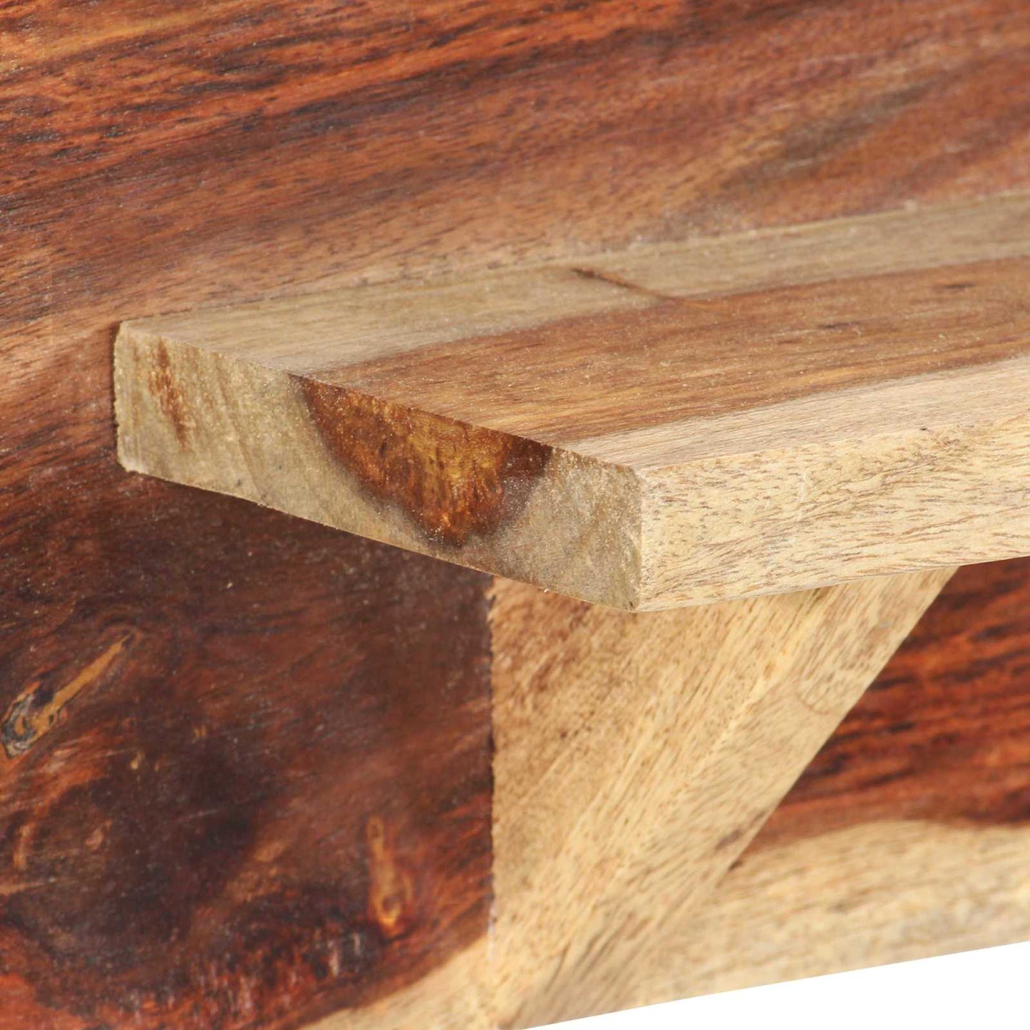 vidaXL Conjunto de unidade de TV Castanho 120 x 30 x 39 cm madeira