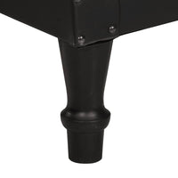 vidaXL Poltrona couro de cabra genuíno castanho