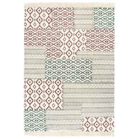 vidaXL Tapete Kilim tecido à mão 120x180 cm algodão padrão multicor