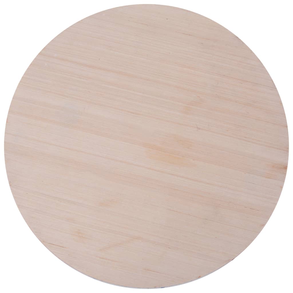 vidaXL Mesa de centro Ø 39,5 cm MDF cobre