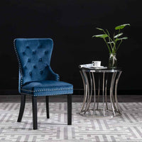 vidaXL Cadeiras de jantar 2 pcs veludo cinzento