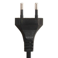 vidaXL Candeeiro de chão tripé 141 cm teca maciça preto/dourado