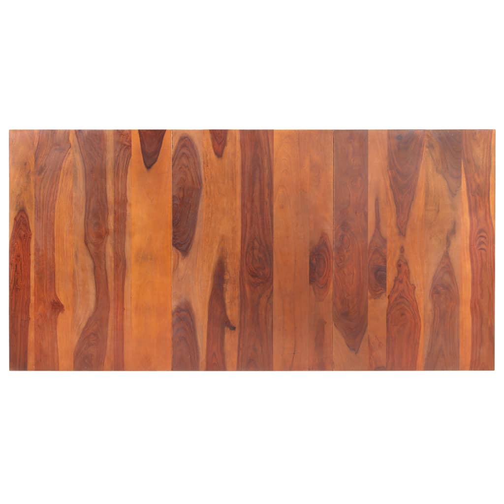 vidaXL Mesa de jantar 120x60x76 cm madeira maciça de acácia