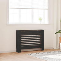 vidaXL Cobertura de radiador 112x19x81,5 cm MDF branco