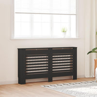 vidaXL Cobertura de radiador 112x19x81,5 cm MDF branco